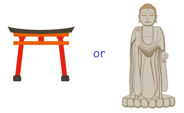 torii gate or Buddha statues