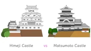 Himeji Castle vs Matsumoto Castle