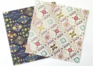 Washi origami from Japan: crane, samurai helmet, and ninja star – Japanese culture