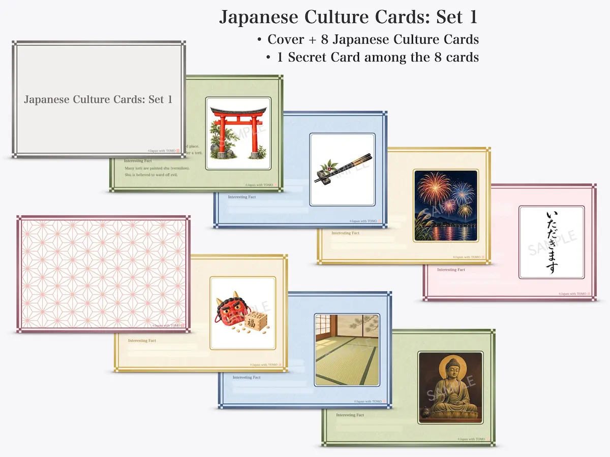 Japanese Culture Cards - Learn Japanese through culture